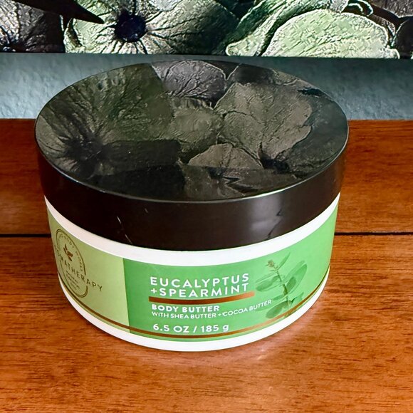 NEW Aromathery Eucalyptus + Spearmint Body Butter  Bath and Body Works - Picture 4 of 4